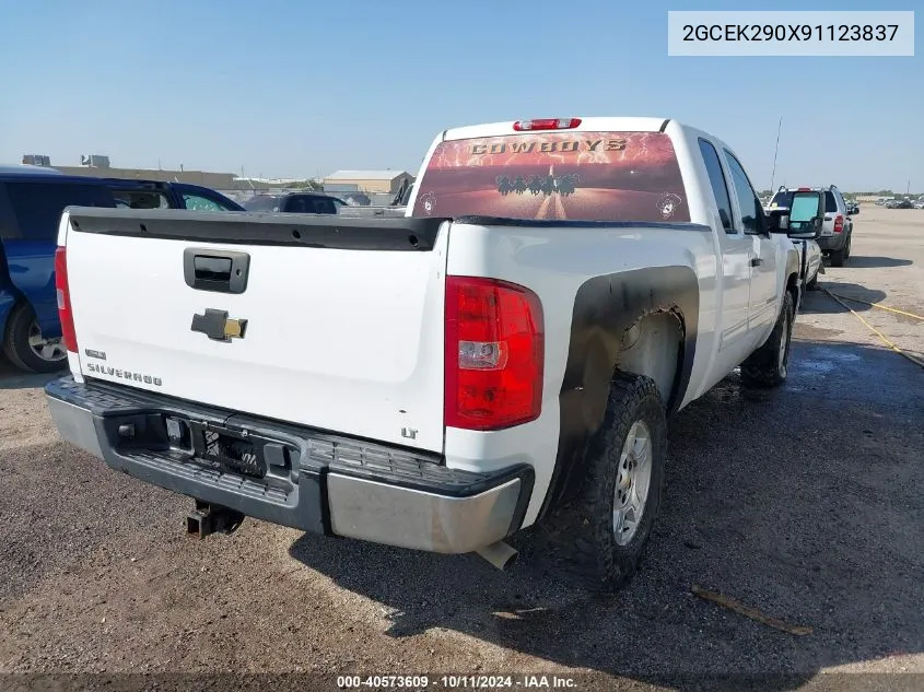 2009 Chevrolet Silverado 1500 Lt VIN: 2GCEK290X91123837 Lot: 40573609