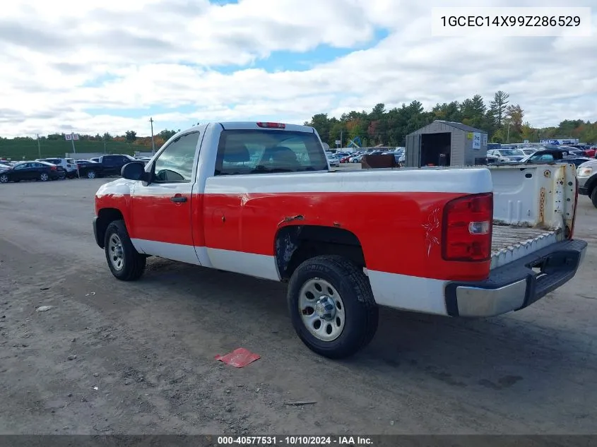 2009 Chevrolet Silverado 1500 Work Truck VIN: 1GCEC14X99Z286529 Lot: 40577531