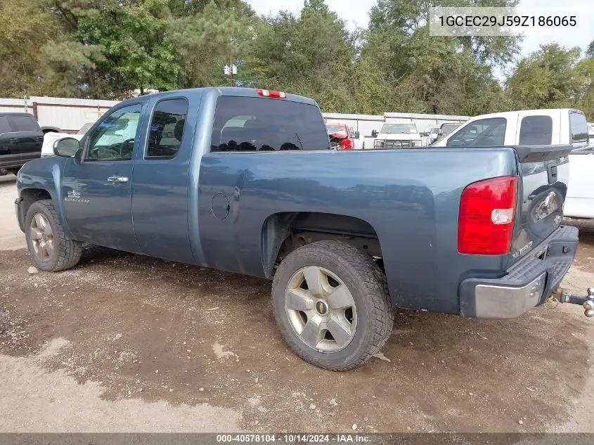 2009 Chevrolet Silverado 1500 Lt VIN: 1GCEC29J59Z186065 Lot: 40578104