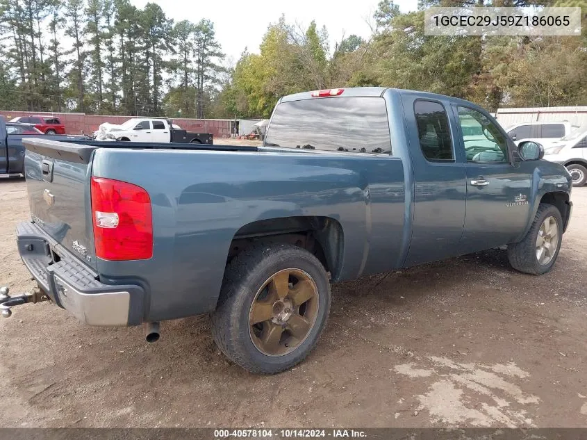 2009 Chevrolet Silverado 1500 Lt VIN: 1GCEC29J59Z186065 Lot: 40578104