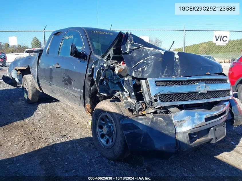 2009 Chevrolet Silverado 1500 Lt VIN: 1GCEK29C29Z123588 Lot: 40625638