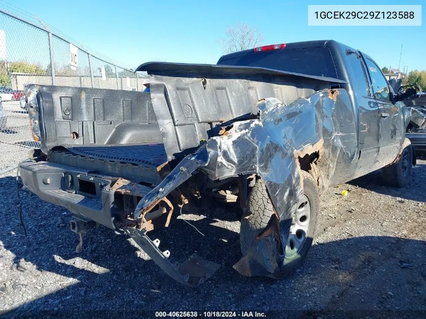 1GCEK29C29Z123588 2009 Chevrolet Silverado 1500 Lt