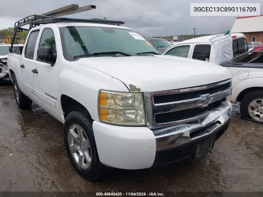 2009 Chevrolet Silverado 1500 Ls VIN: 3GCEC13C89G116709 Lot: 40645420