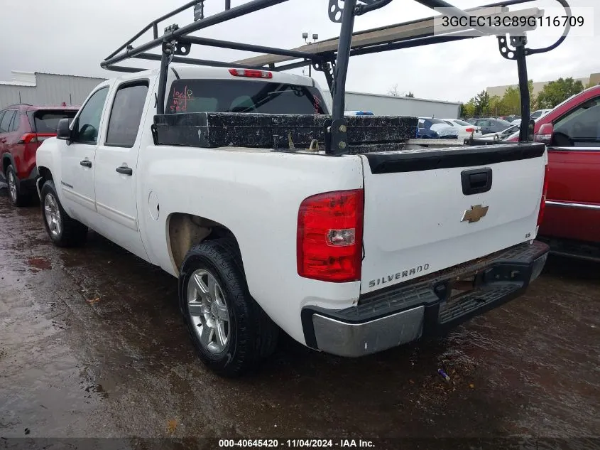 2009 Chevrolet Silverado 1500 Ls VIN: 3GCEC13C89G116709 Lot: 40645420