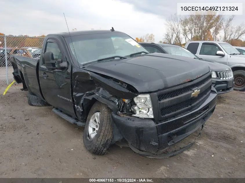 2009 Chevrolet Silverado 1500 Work Truck VIN: 1GCEC14C49Z121324 Lot: 40667153