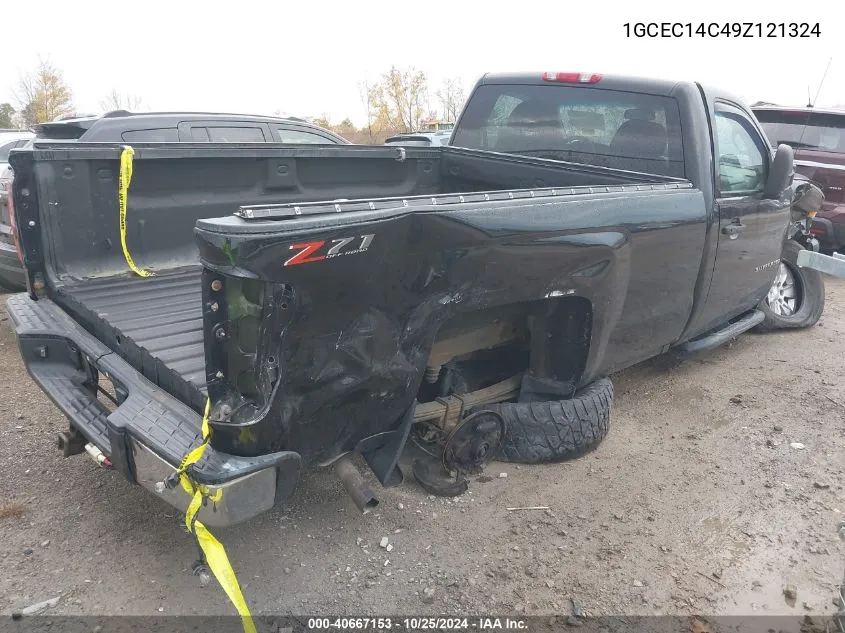 2009 Chevrolet Silverado 1500 Work Truck VIN: 1GCEC14C49Z121324 Lot: 40667153