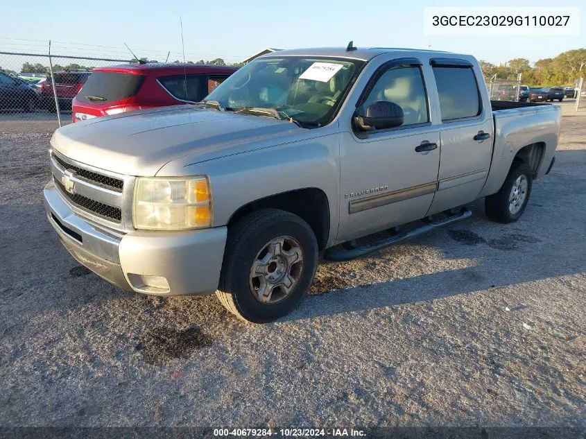 2009 Chevrolet Silverado 1500 Lt VIN: 3GCEC23029G110027 Lot: 40679284