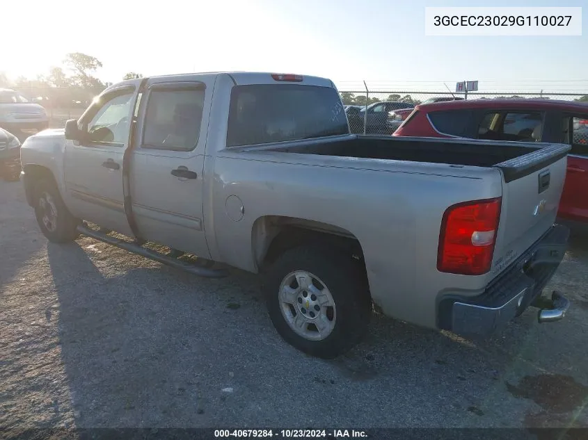 2009 Chevrolet Silverado 1500 Lt VIN: 3GCEC23029G110027 Lot: 40679284