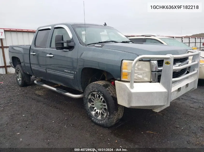 2009 Chevrolet Silverado 2500Hd Ltz VIN: 1GCHK636X9F182218 Lot: 40729922