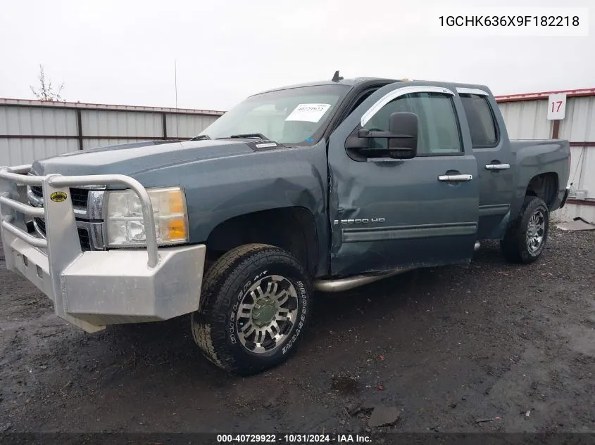 2009 Chevrolet Silverado 2500Hd Ltz VIN: 1GCHK636X9F182218 Lot: 40729922