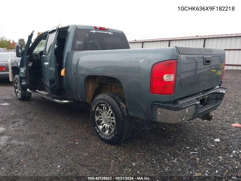 2009 Chevrolet Silverado 2500Hd Ltz VIN: 1GCHK636X9F182218 Lot: 40729922