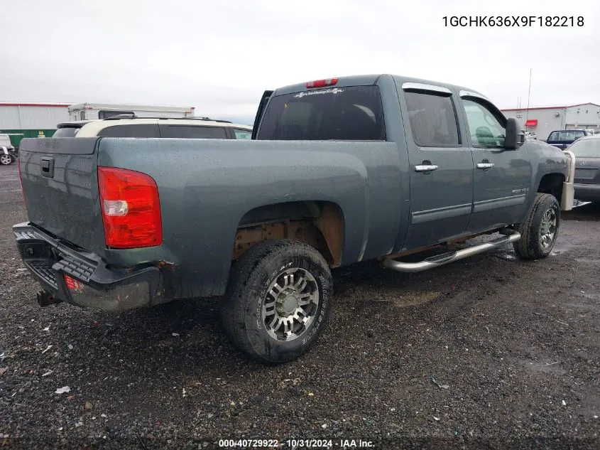 2009 Chevrolet Silverado 2500Hd Ltz VIN: 1GCHK636X9F182218 Lot: 40729922