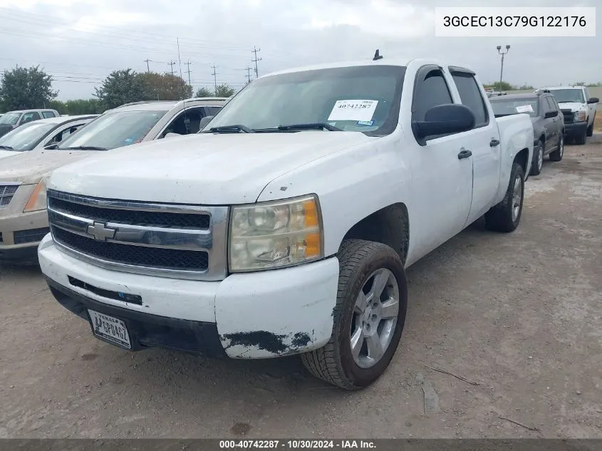 2009 Chevrolet Silverado 1500 Work Truck VIN: 3GCEC13C79G122176 Lot: 40742287