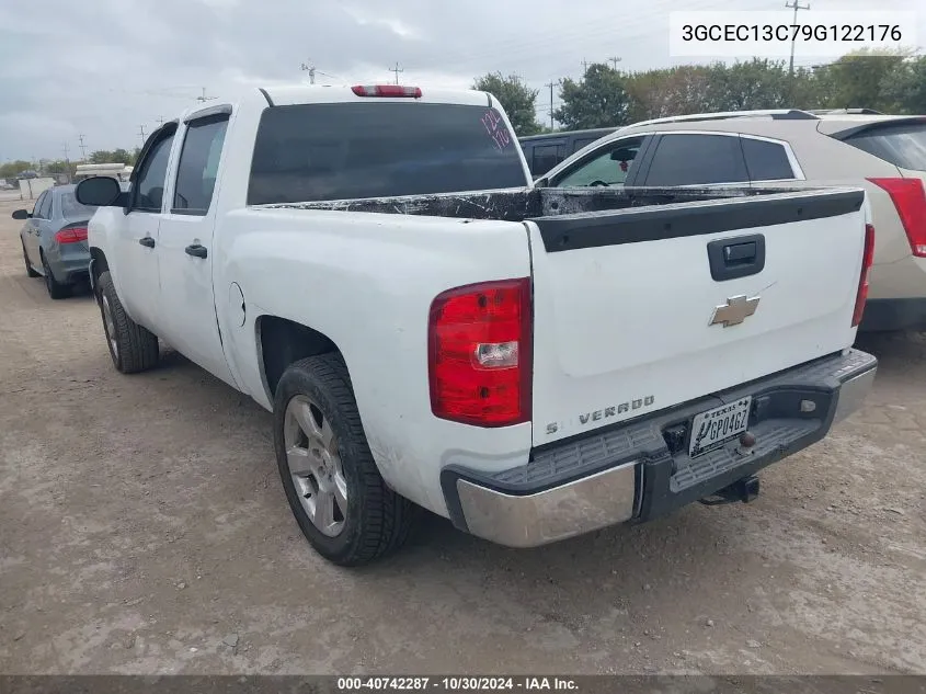 2009 Chevrolet Silverado 1500 Work Truck VIN: 3GCEC13C79G122176 Lot: 40742287