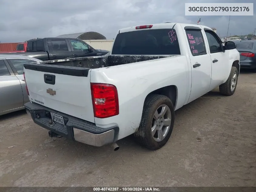 2009 Chevrolet Silverado 1500 Work Truck VIN: 3GCEC13C79G122176 Lot: 40742287