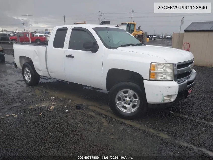 2009 Chevrolet Silverado 1500 Lt VIN: 2GCEK29J991123840 Lot: 40767980