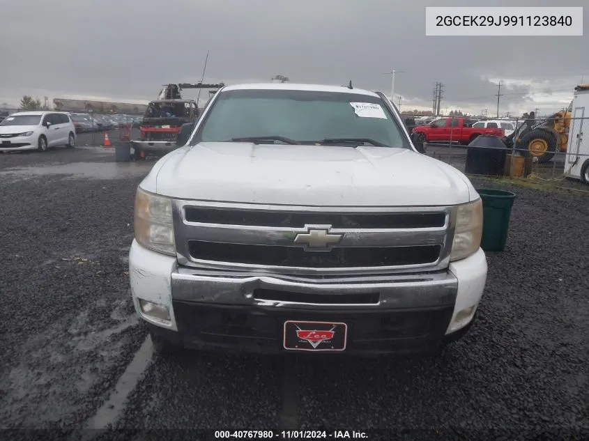 2009 Chevrolet Silverado 1500 Lt VIN: 2GCEK29J991123840 Lot: 40767980