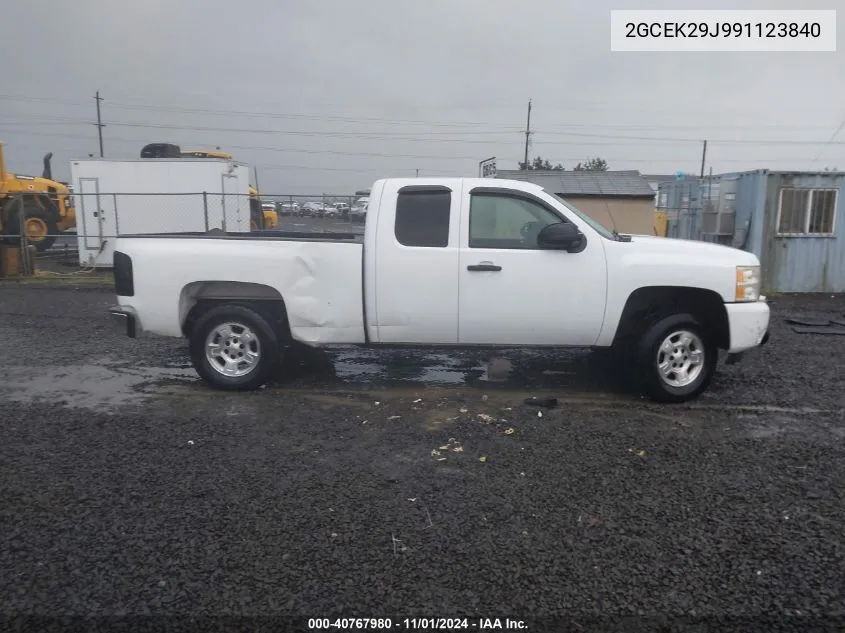 2009 Chevrolet Silverado 1500 Lt VIN: 2GCEK29J991123840 Lot: 40767980