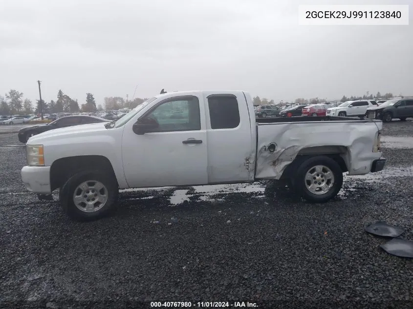 2009 Chevrolet Silverado 1500 Lt VIN: 2GCEK29J991123840 Lot: 40767980