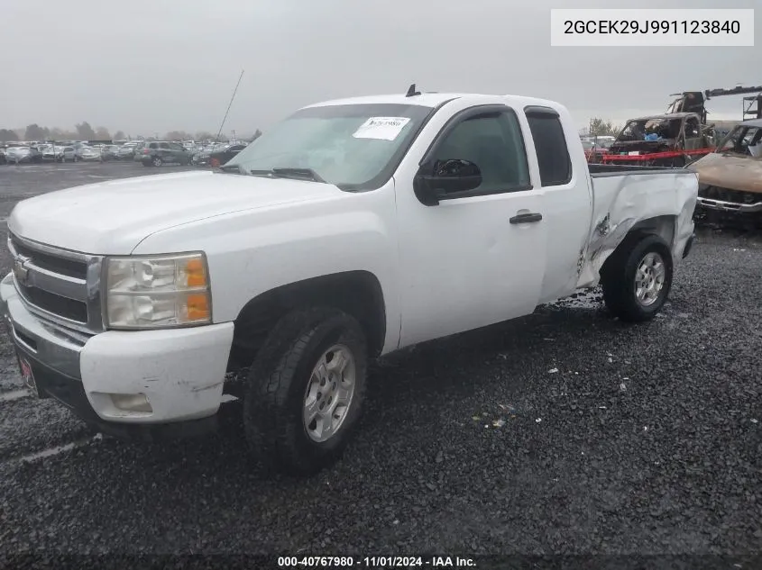 2009 Chevrolet Silverado 1500 Lt VIN: 2GCEK29J991123840 Lot: 40767980