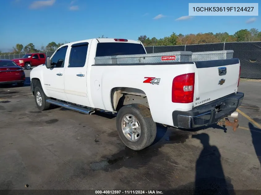 2009 Chevrolet Silverado 2500Hd Lt VIN: 1GCHK53619F124427 Lot: 40812597