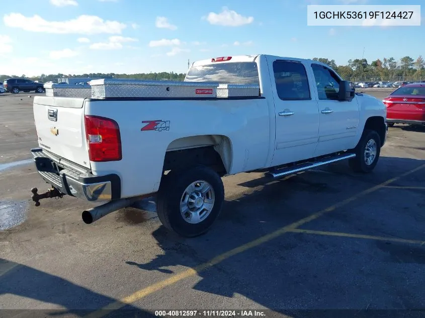 2009 Chevrolet Silverado 2500Hd Lt VIN: 1GCHK53619F124427 Lot: 40812597