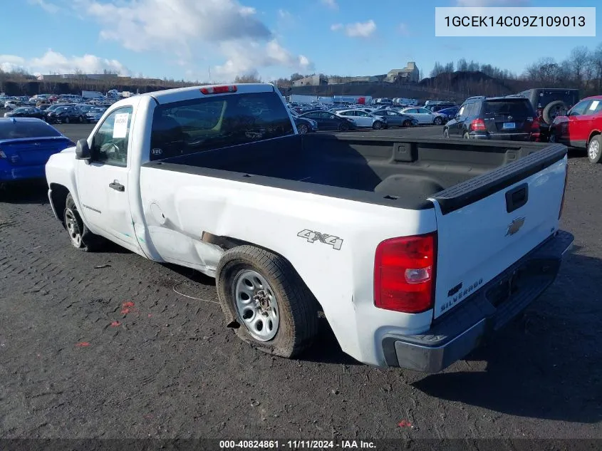 2009 Chevrolet Silverado K1500 VIN: 1GCEK14C09Z109013 Lot: 40824861