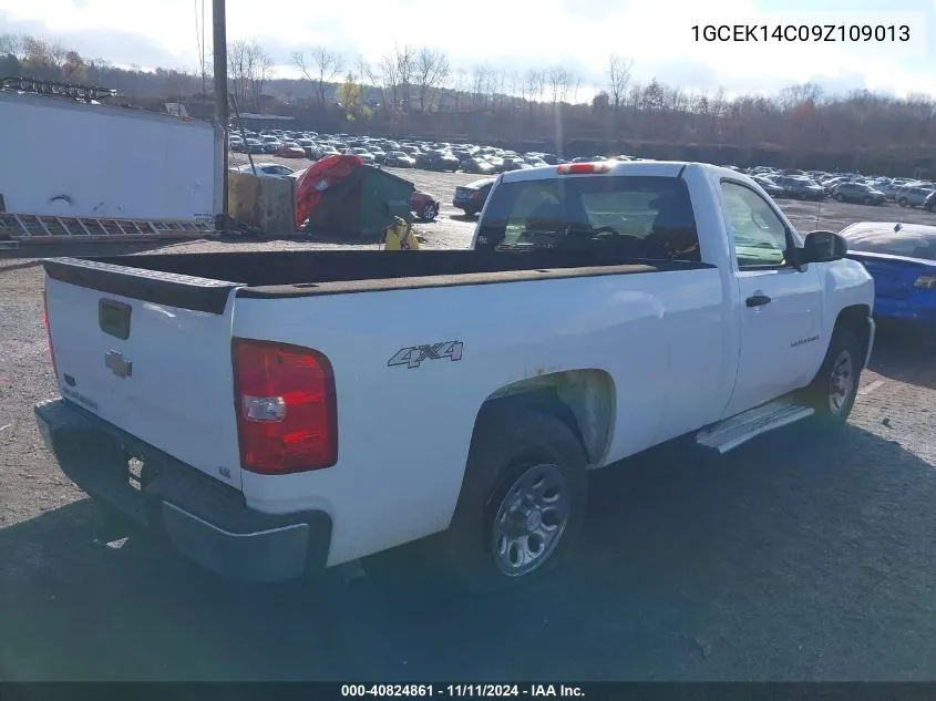 2009 Chevrolet Silverado K1500 VIN: 1GCEK14C09Z109013 Lot: 40824861