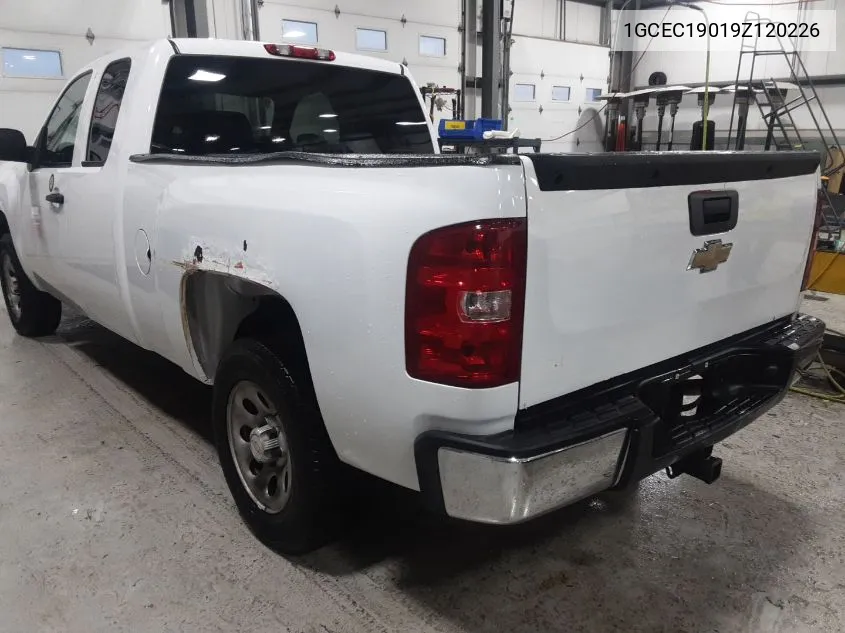 2009 Chevrolet Silverado 1500 Work Truck VIN: 1GCEC19019Z120226 Lot: 40827842