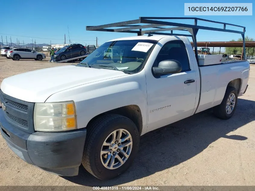 2009 Chevrolet Silverado 1500 Work Truck VIN: 1GCEC14C69Z207766 Lot: 40831315