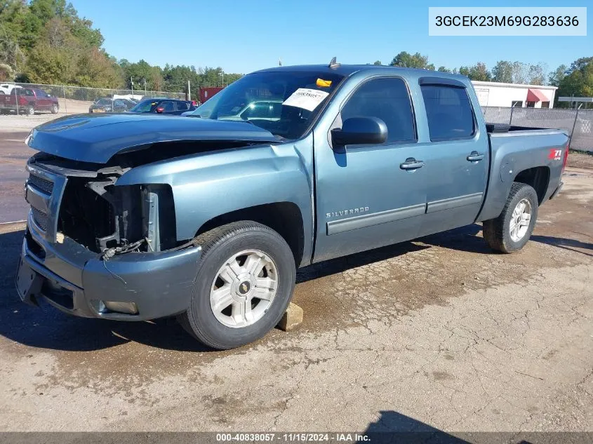 2009 Chevrolet Silverado 1500 Lt VIN: 3GCEK23M69G283636 Lot: 40838057