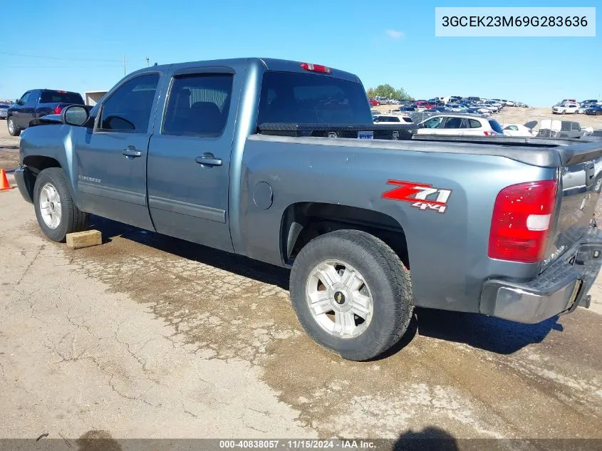 2009 Chevrolet Silverado 1500 Lt VIN: 3GCEK23M69G283636 Lot: 40838057