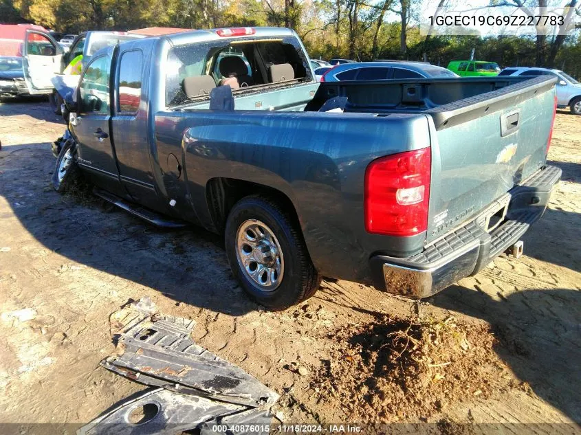 2009 Chevrolet Silverado 1500 Ls VIN: 1GCEC19C69Z227783 Lot: 40876015