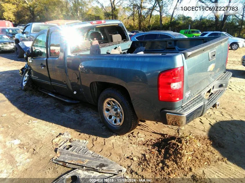 2009 Chevrolet Silverado 1500 Ls VIN: 1GCEC19C69Z227783 Lot: 40876015