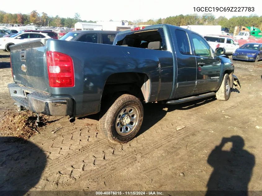 2009 Chevrolet Silverado 1500 Ls VIN: 1GCEC19C69Z227783 Lot: 40876015