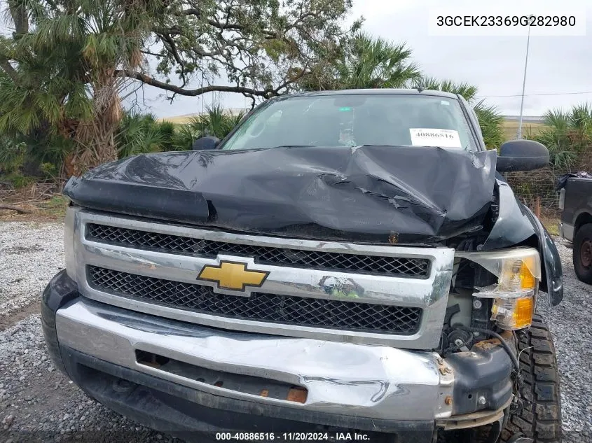 2009 Chevrolet Silverado 1500 Lt VIN: 3GCEK23369G282980 Lot: 40886516