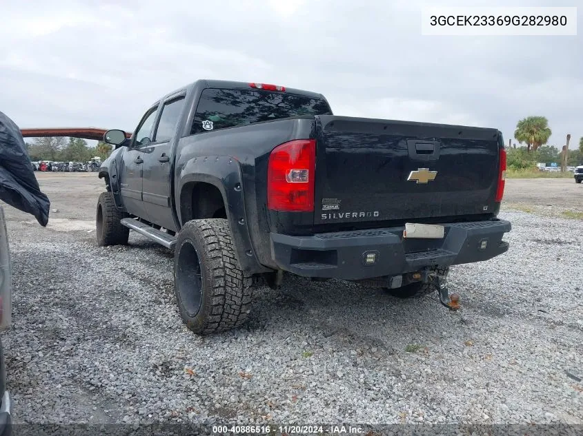 2009 Chevrolet Silverado 1500 Lt VIN: 3GCEK23369G282980 Lot: 40886516