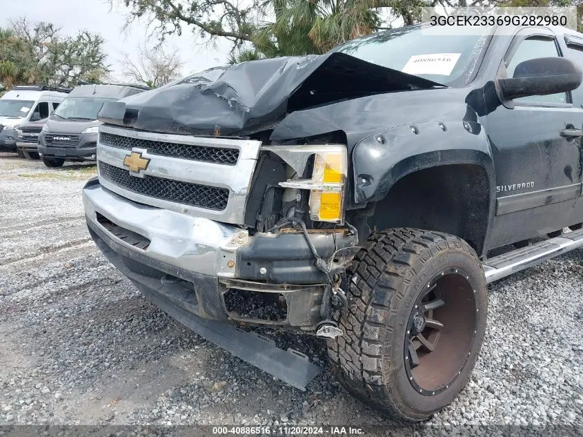 2009 Chevrolet Silverado 1500 Lt VIN: 3GCEK23369G282980 Lot: 40886516