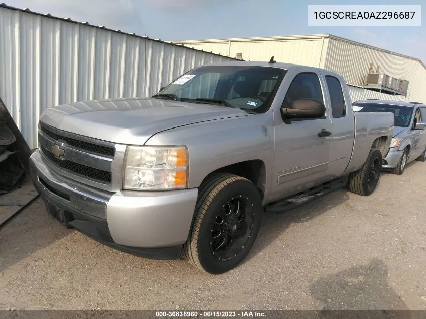 2010 Chevrolet Silverado 1500 Ls VIN: 1GCSCREA0AZ296687 Lot: 36838960