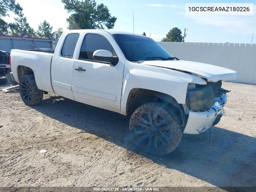 2010 Chevrolet Silverado 1500 Ls VIN: 1GCSCREA9AZ180226 Lot: 39253726