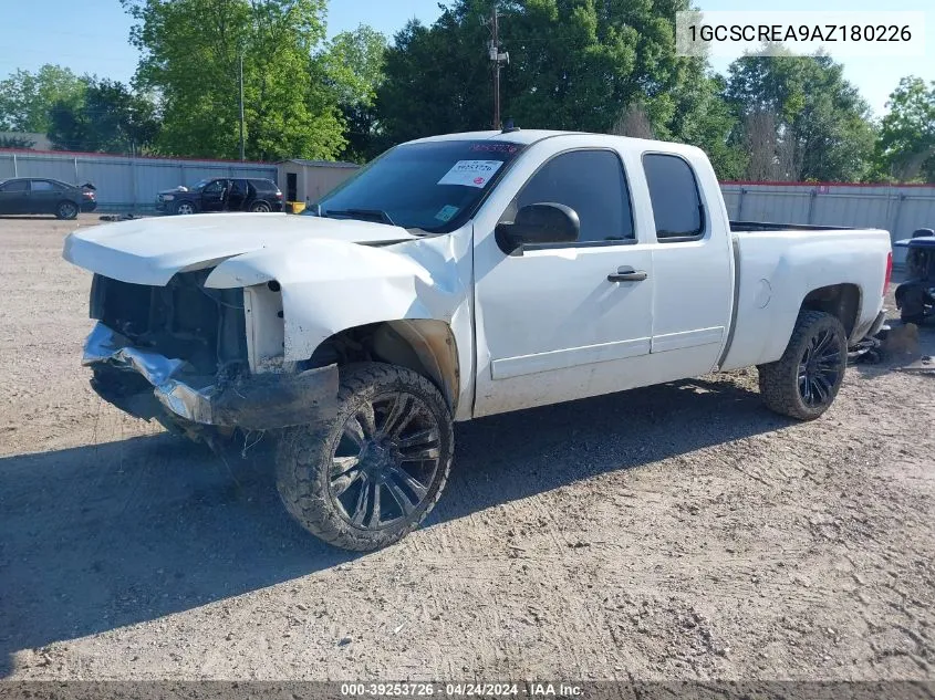 2010 Chevrolet Silverado 1500 Ls VIN: 1GCSCREA9AZ180226 Lot: 39253726