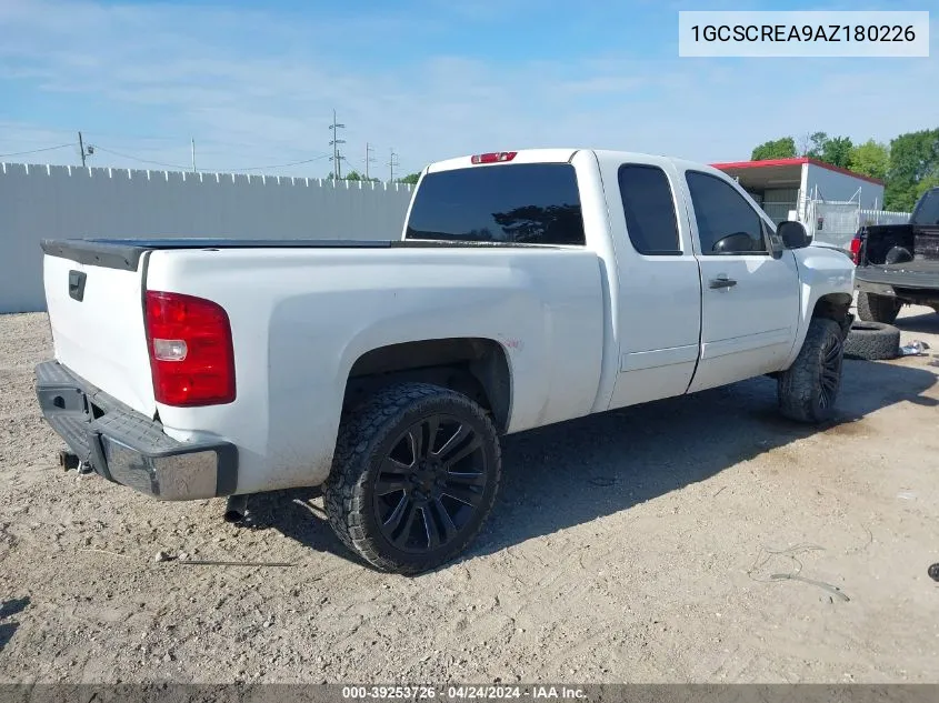 2010 Chevrolet Silverado 1500 Ls VIN: 1GCSCREA9AZ180226 Lot: 39253726