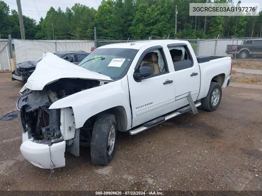 3GCRCSE03AG197276 2010 Chevrolet Silverado 1500 Lt