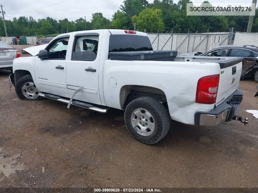 2010 Chevrolet Silverado 1500 Lt VIN: 3GCRCSE03AG197276 Lot: 39909620