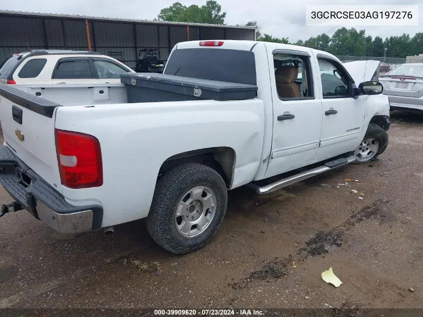 2010 Chevrolet Silverado 1500 Lt VIN: 3GCRCSE03AG197276 Lot: 39909620