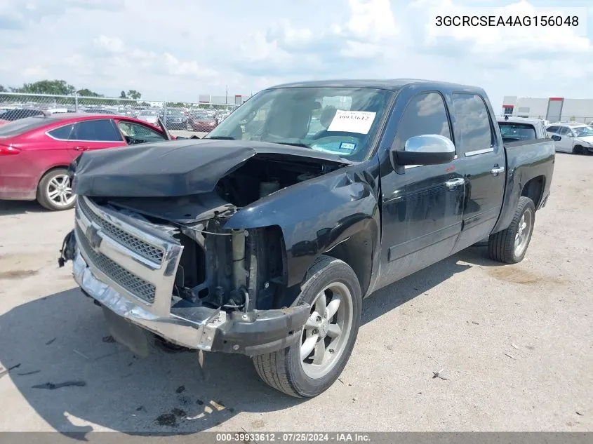 2010 Chevrolet Silverado 1500 Lt VIN: 3GCRCSEA4AG156048 Lot: 39933612