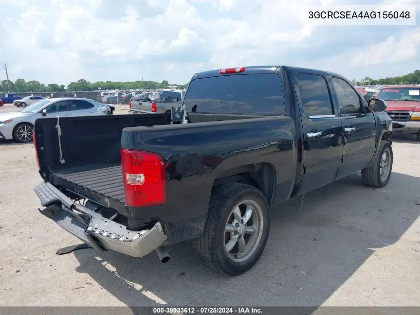 2010 Chevrolet Silverado 1500 Lt VIN: 3GCRCSEA4AG156048 Lot: 39933612