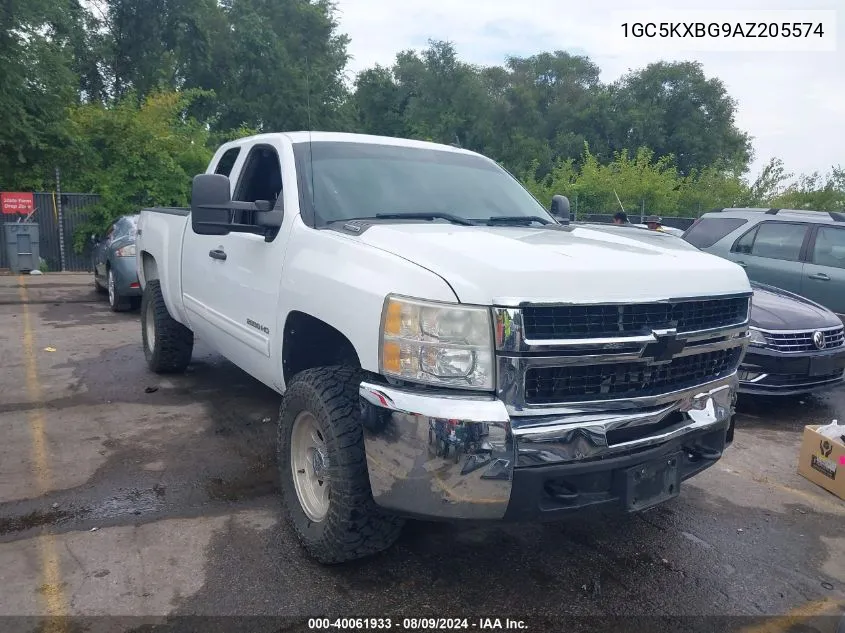 1GC5KXBG9AZ205574 2010 Chevrolet Silverado 2500Hd Lt