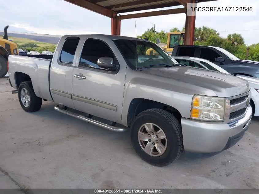 1GCSCREA1AZ122546 2010 Chevrolet Silverado 1500 Ls