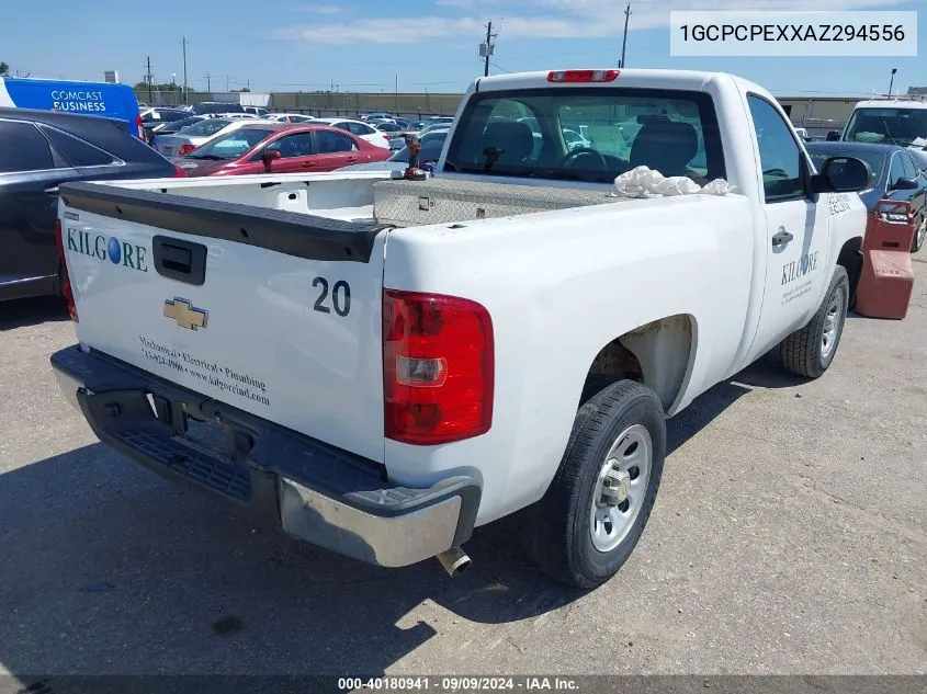 2010 Chevrolet Silverado 1500 Work Truck VIN: 1GCPCPEXXAZ294556 Lot: 40180941